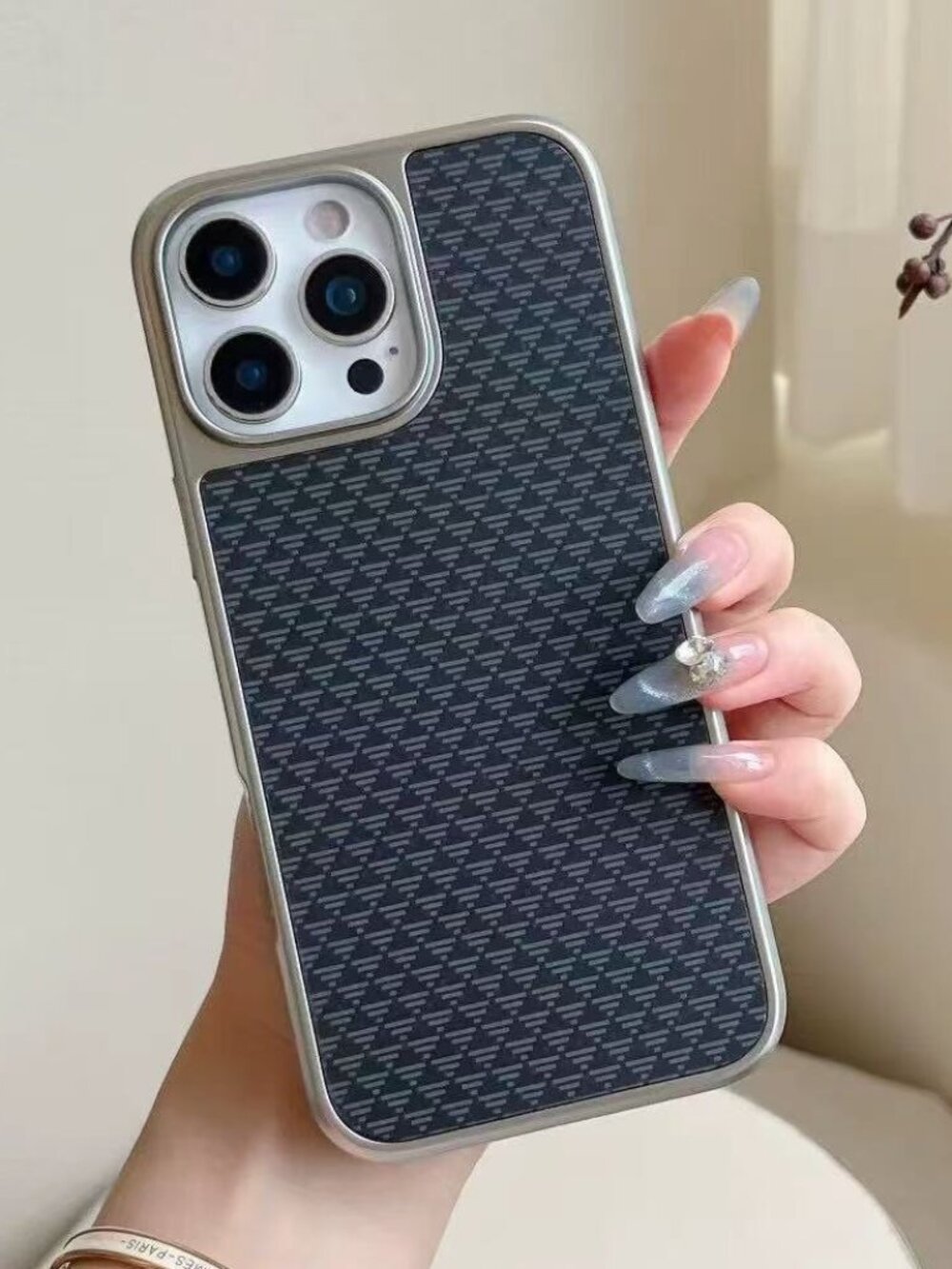 Minimalist Carbon Fiber Case for iPhone